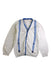 A White Cardigans from Billybandit in size 5T for boy. (Front View)