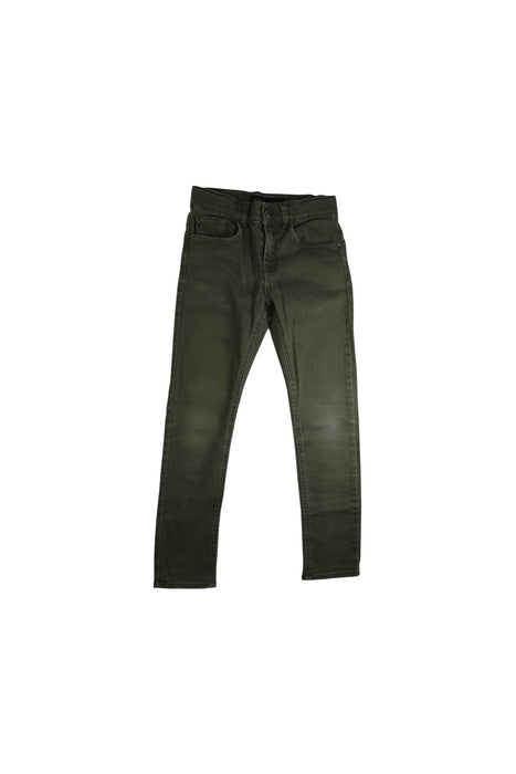 A Green Jeans from IKKS in size 8Y for boy. (Front View)