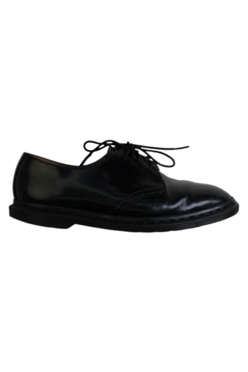 A Black Dress Shoes from Dr. Martens in size 13Y for boy. (Front View)