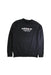 A Black Crewneck Sweatshirts from Adidas in size 14Y for boy. (Front View)