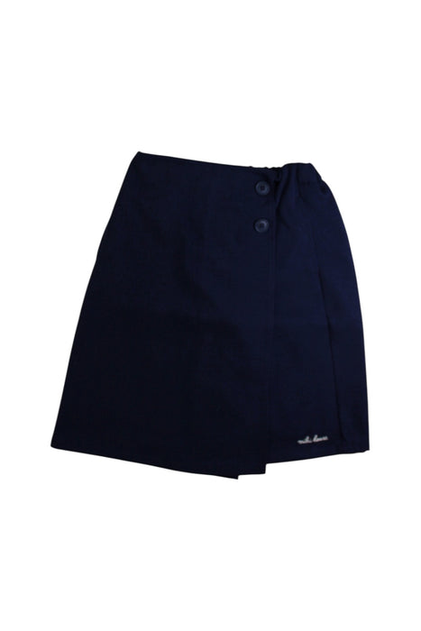 A Navy Skorts from Miki House in size 5T for girl. (Front View)