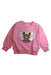 A Pink Crewneck Sweatshirts from Hux in size 3T for girl. (Front View)