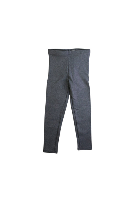 A Grey Leggings from Konny in size 4T for girl. (Front View)