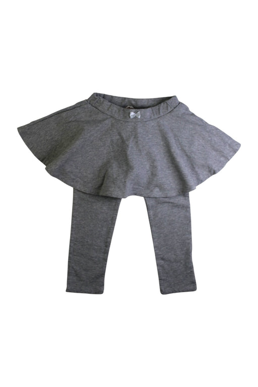 A Grey Leggings Sets from Hot Biscuits Mikihouse in size 2T for girl. (Front View)