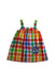 A Blue Sleeveless Dresses from Frugi in size 2T for girl. (Back View)
