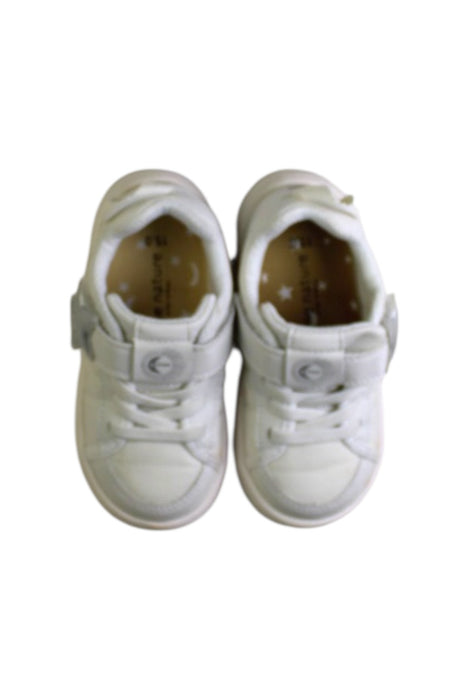 A White Sneakers from IFME in size 3T for girl. (Back View)