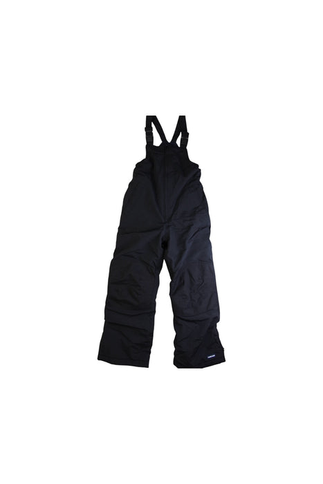 A Black Ski Pants & Salopettes from Lands' End in size 7Y for neutral. (Front View)