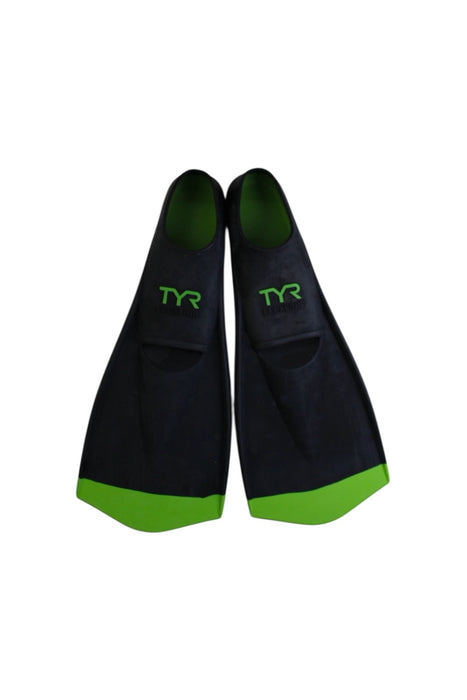 A Black Swim Accessories from TYR in size 11Y for neutral. (Back View)