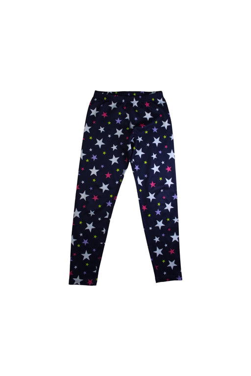 A Multicolour Leggings from Lands' End in size 7Y for girl. (Front View)