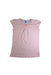 A Pink Short Sleeve Tops from Petit Bateau in size 8Y for girl. (Front View)