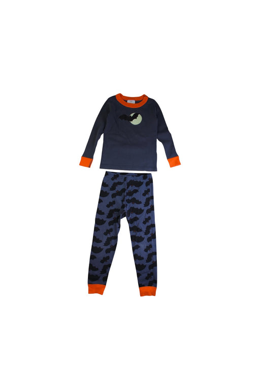 A Navy Pyjama Sets from Hanna Andersson in size 4T for boy. (Front View)