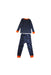 A Navy Pyjama Sets from Hanna Andersson in size 4T for boy. (Back View)