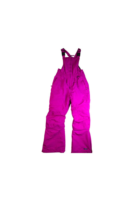 A Pink Ski Pants & Salopettes from Lands' End in size 7Y for girl. (Front View)