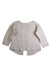 A Beige Cardigans from li & me in size 6-12M for girl. (Back View)