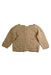 A Beige Cardigans from li & me in size 6-12M for girl. (Back View)