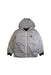 A Navy Puffer/Quilted Jackets from Petit Bateau in size 10Y for boy. (Back View)