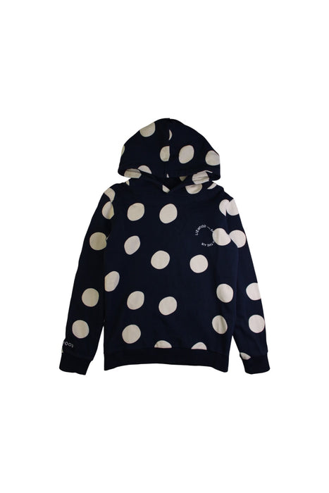 A Navy Hooded Sweatshirts from Liewood in size 10Y for boy. (Front View)