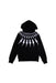 A Black Hooded Sweatshirts from Neil Barrett Kids in size 7Y for boy. (Front View)