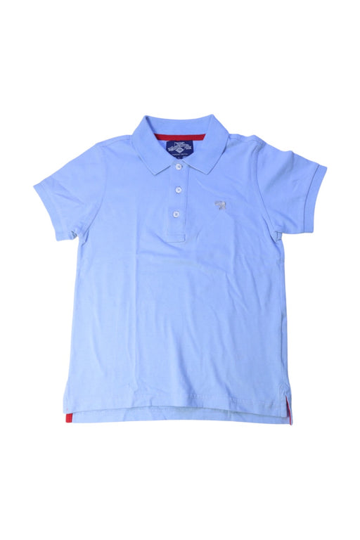 A Blue Short Sleeve Polos from Thomas Brown in size 8Y for boy. (Front View)