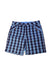 A Blue Shorts from Chickeeduck in size 5T for boy. (Front View)
