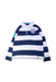 A Navy Long Sleeve Polos from Thomas Brown in size 8Y for boy. (Front View)