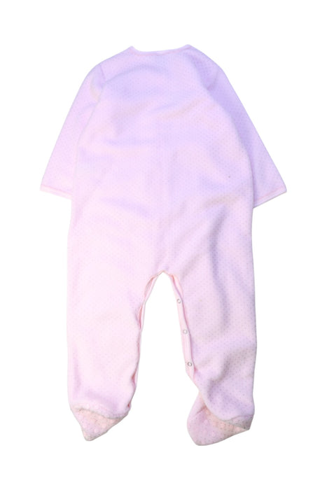 A Pink Onesies from Petit Bateau in size 2T for girl. (Back View)