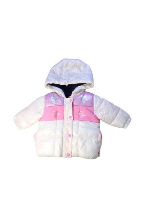 A Multicolour Puffer/Quilted Coats & Outerwear from Billieblush in size 6-12M for girl. (Front View)