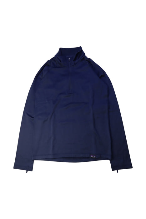 A Navy Active Tops from Patagonia in size 10Y for neutral. (Front View)