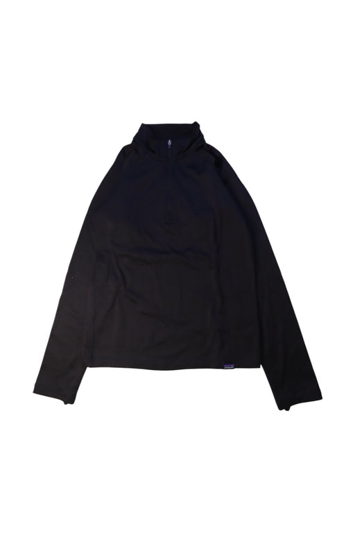 A Black Long Sleeve Tops from Patagonia in size 10Y for neutral. (Front View)