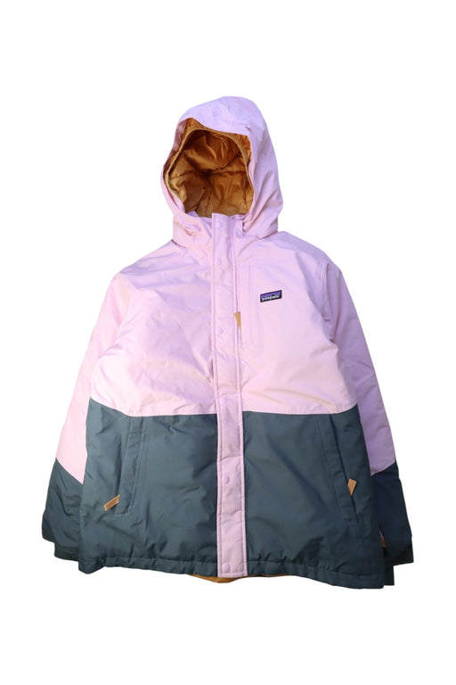 A Multicolour Puffer/Quilted Coats & Outerwear from Patagonia in size 14Y for neutral. (Front View)
