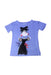 A Blue Short Sleeve T Shirts from Moschino in size 2T for girl. (Front View)