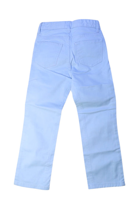 A Blue Casual Pants from Petit Bateau in size 4T for boy. (Back View)