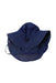 A Navy Sun Hats from The North Face in size 2T for neutral. (Back View)