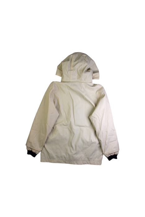 A Beige Rain Jackets from Petit Bateau in size 8Y for neutral. (Back View)