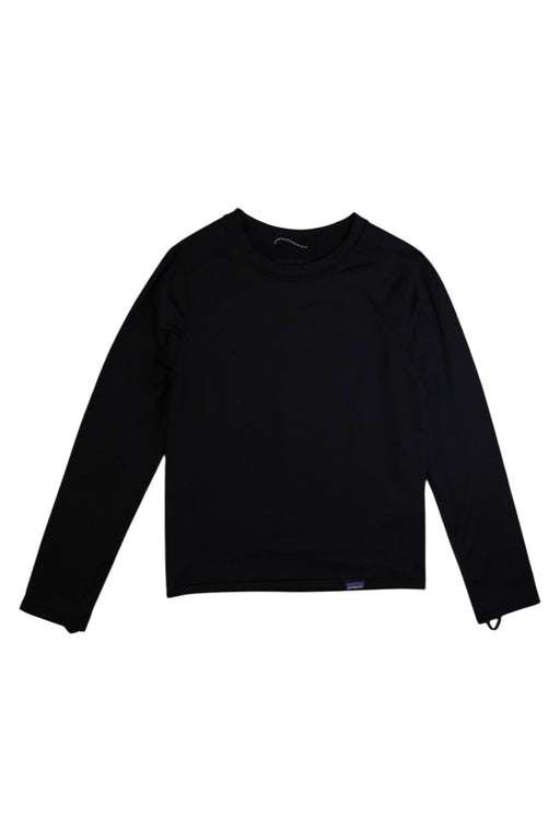 A Black Base Layers from Patagonia in size 5T for neutral. (Front View)