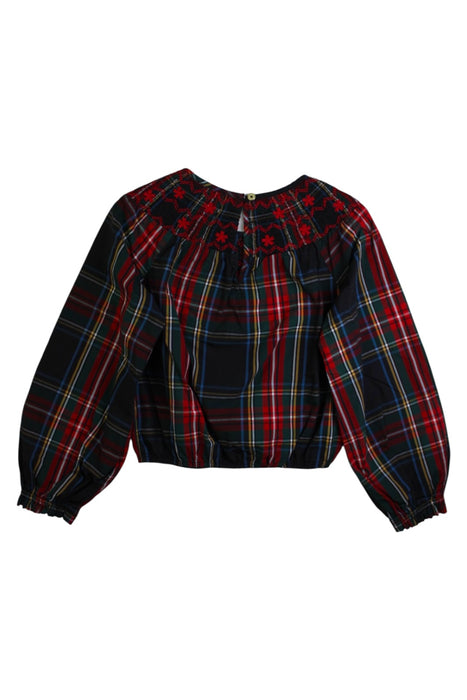 A Multicolour Long Sleeve Tops from Crewcuts in size 8Y for girl. (Back View)