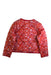 A Red Puffer/Quilted Jackets from Jared.M in size 5T for girl. (Back View)
