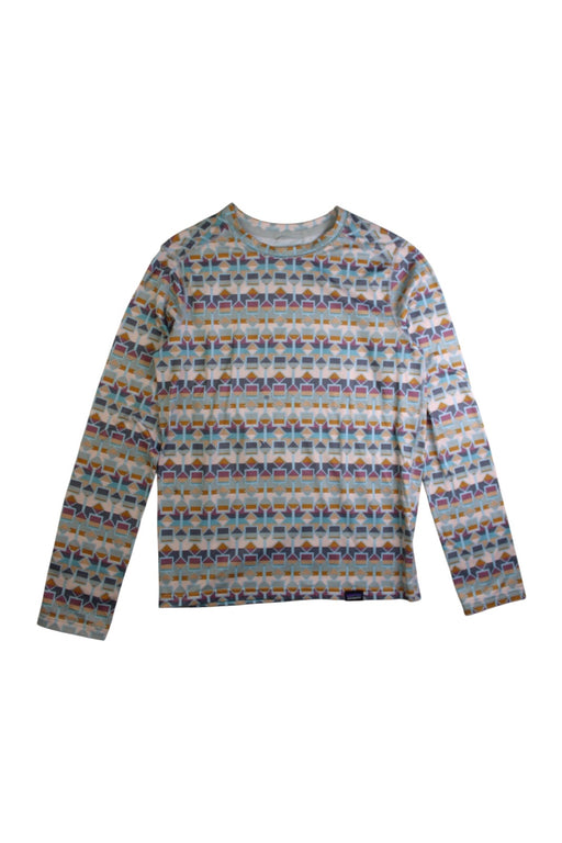 A Multicolour Base Layers from Patagonia in size 10Y for neutral. (Front View)