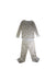 A White Pyjama Sets from Crewcuts in size 6T for girl. (Front View)