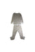 A White Pyjama Sets from Crewcuts in size 6T for girl. (Back View)