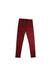 A Red Leggings from Crewcuts in size 8Y for girl. (Front View)
