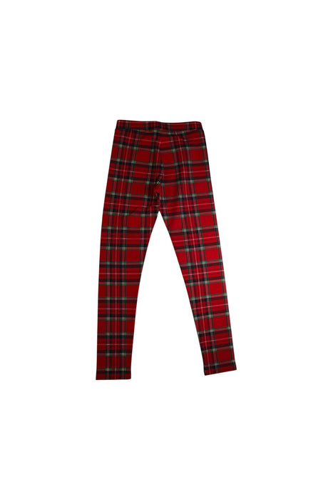 A Red Leggings from Crewcuts in size 8Y for girl. (Back View)