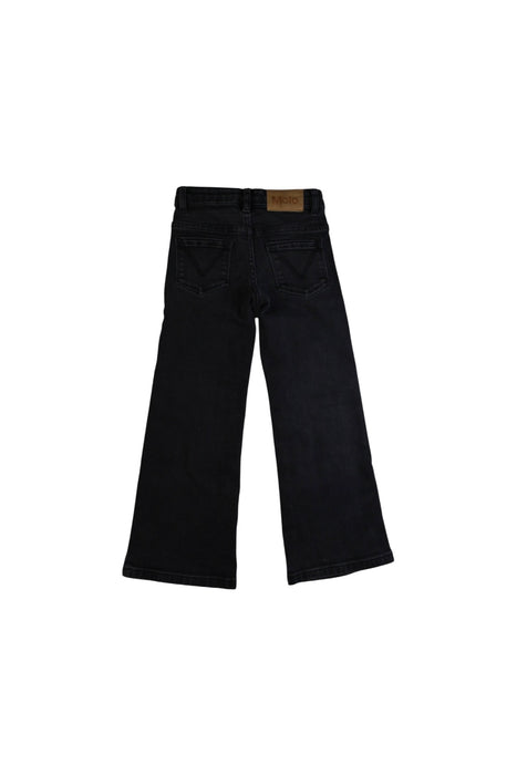 A Black Jeans from Molo in size 7Y for girl. (Back View)