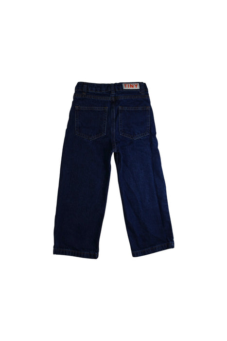 A Blue Jeans from Tinycottons in size 6T for girl. (Back View)