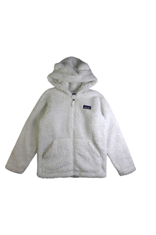 A White Puffer/Quilted Coats & Outerwear from Patagonia in size 5T for neutral. (Front View)