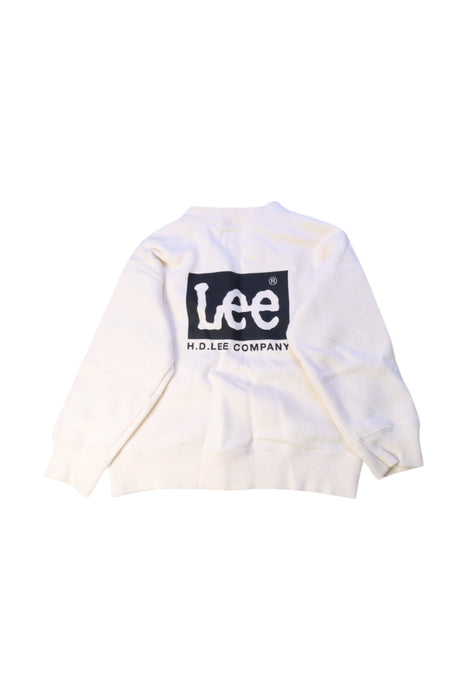A White Crewneck Sweatshirts from Lee in size 2T for boy. (Back View)