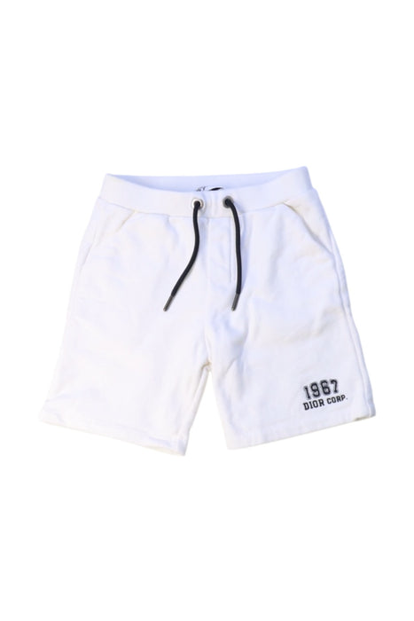 A White Shorts from Dior in size 12-18M for boy. (Front View)