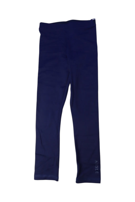 A Navy Leggings from Aigle in size 6T for girl. (Front View)