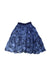 A Blue Mid Skirts from Dior in size 4T for girl. (Front View)
