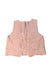 A Beige Dress Up Vests from Bonpoint in size 6T for girl. (Back View)